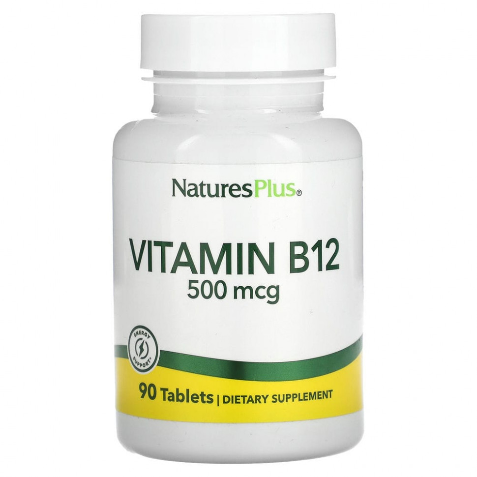  NaturesPlus,  B12, 500 , 90     -     , -, 