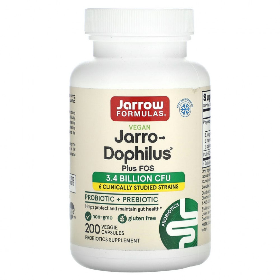  Jarrow Formulas, Jarro-Dophilus  , 3,4 , 200     -     , -, 