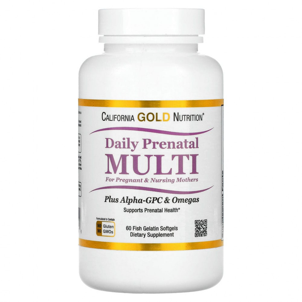  California Gold Nutrition,         , 60         -     , -, 