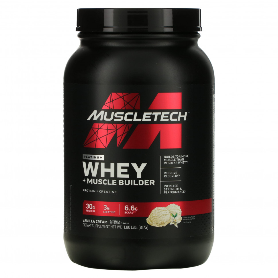  MuscleTech, Platinum Whey + Muscle Builder,  , 817  (1,8 )    -     , -, 