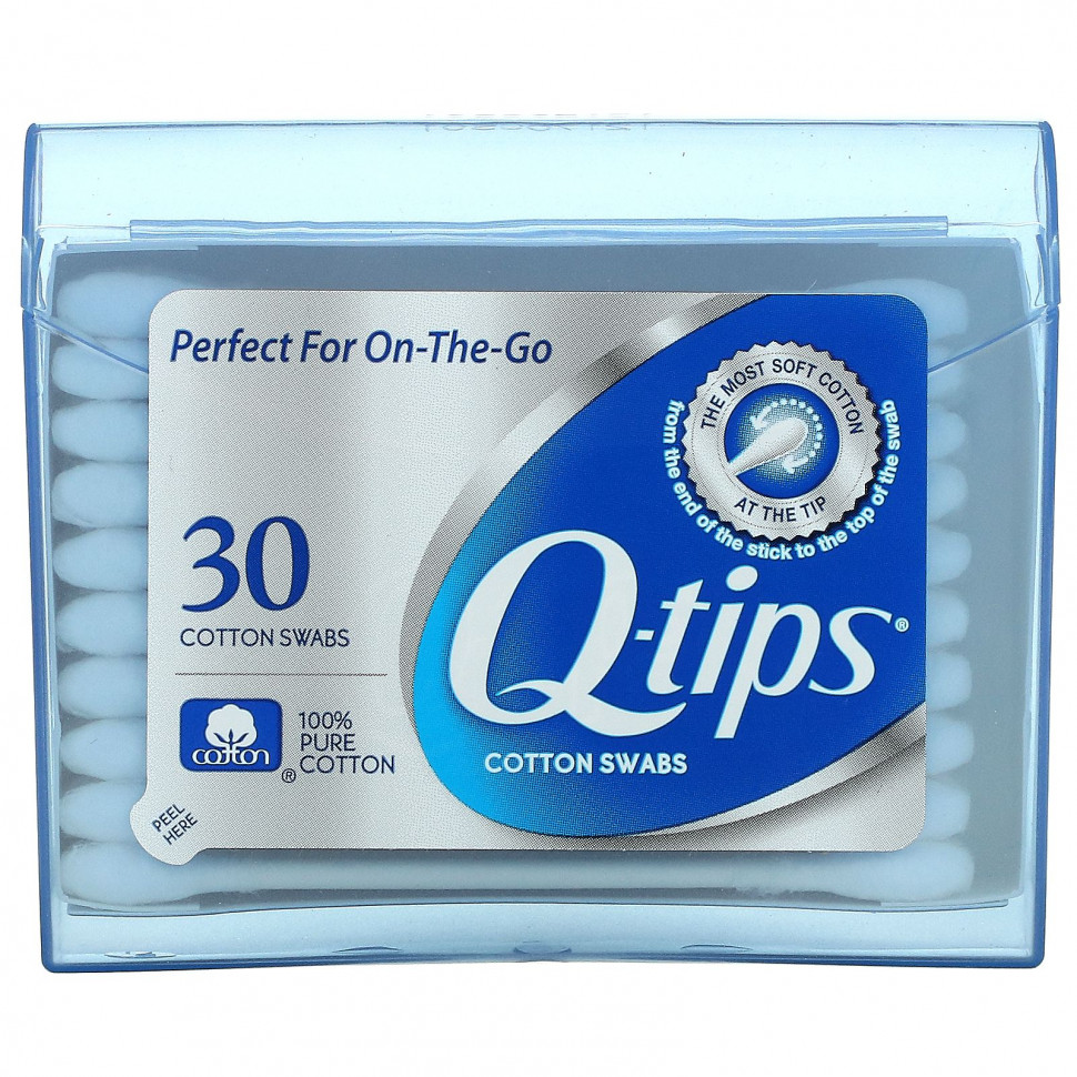  Q-tips,  , On-The-Go, 30     -     , -, 