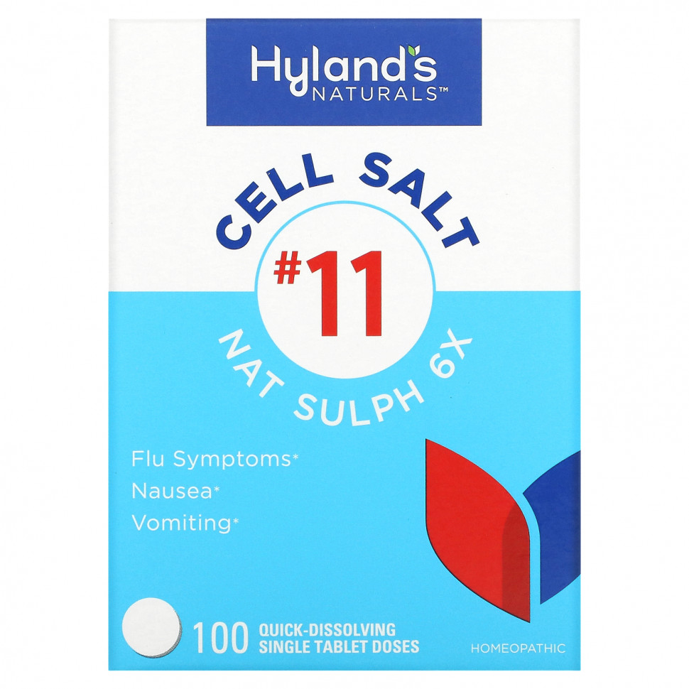  Hyland's, Cell Salt # 11, Nat Sulph 6X,       -     , -, 