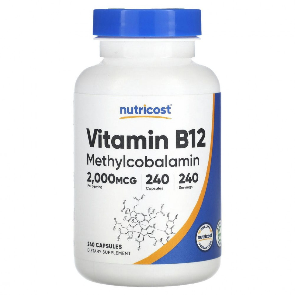  Nutricost,  B12, 2000 , 240     -     , -, 