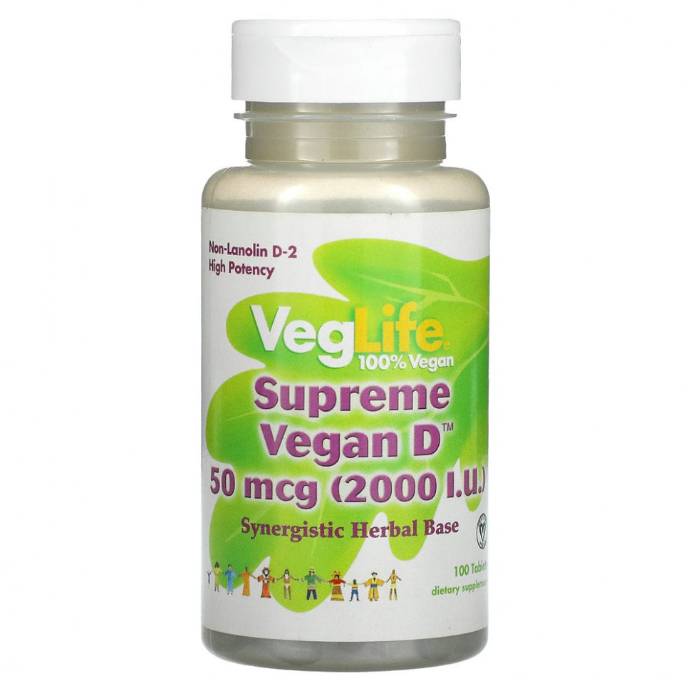  VegLife, Supreme Vegan D, 2000 , 100     -     , -, 