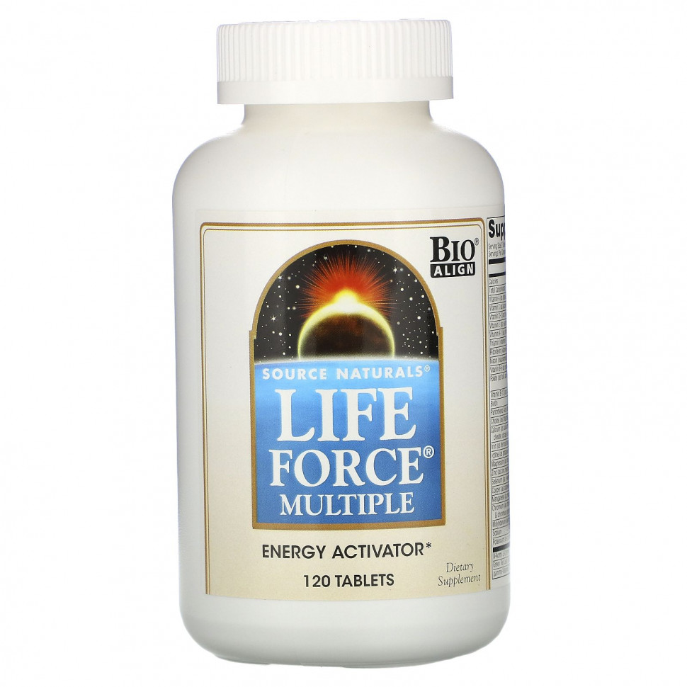  Source Naturals, Life Force Multiple, 120     -     , -, 