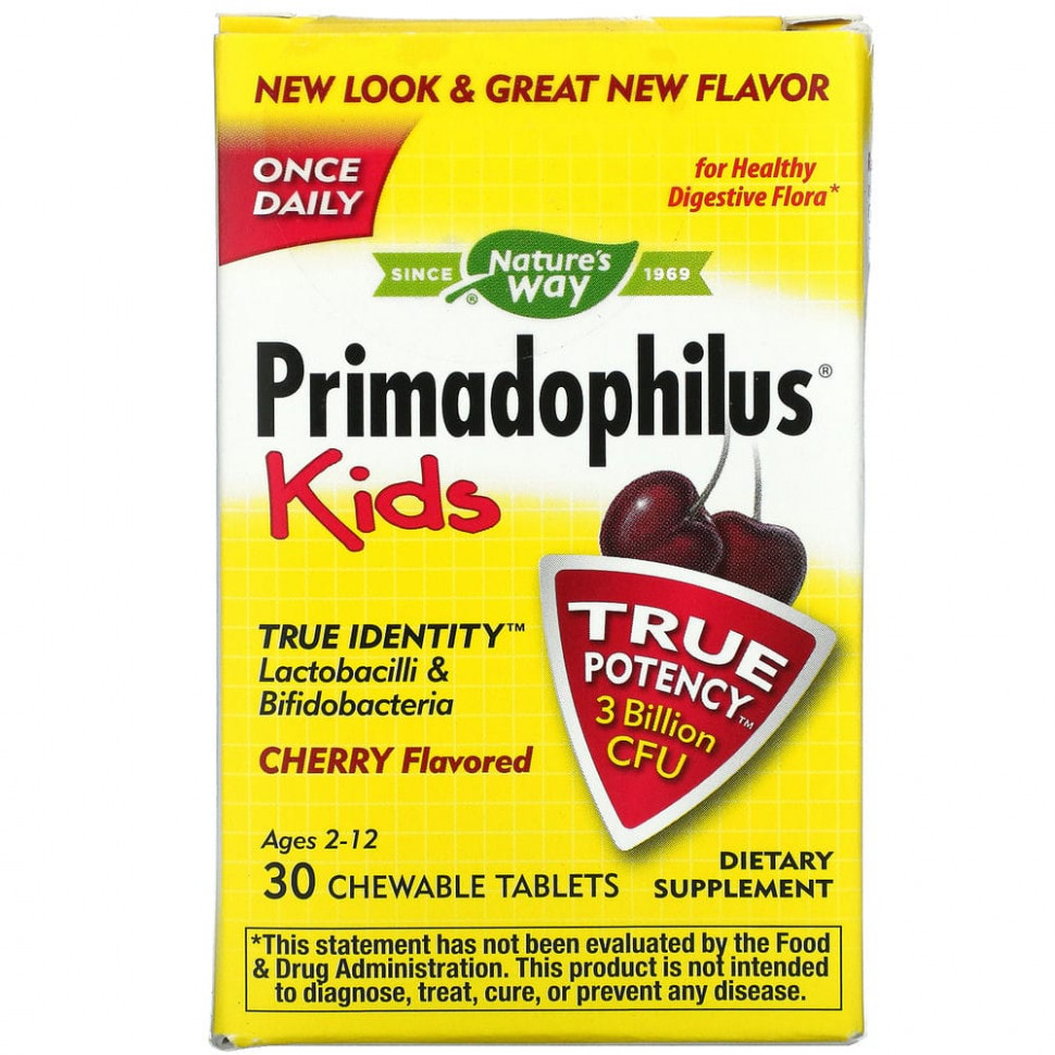  Nature's Way, Primadophilus,  ,   , 3  , 30      -     , -, 