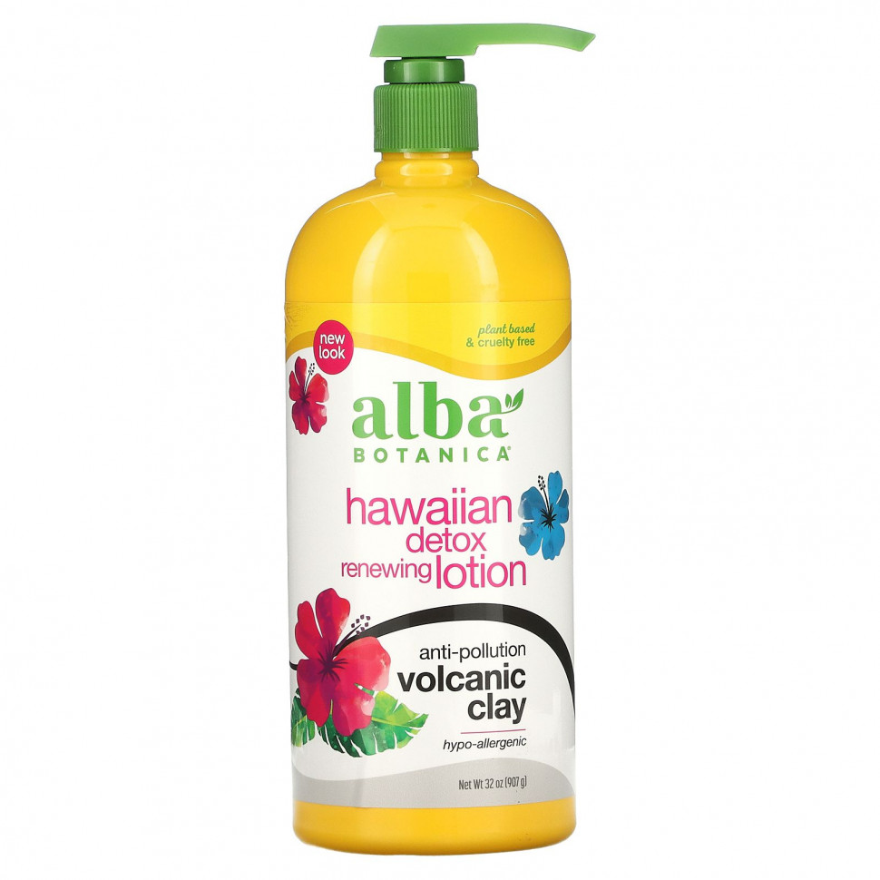  Alba Botanica, Hawaiian Detox Renewing Lotion, 908  (32 )    -     , -, 