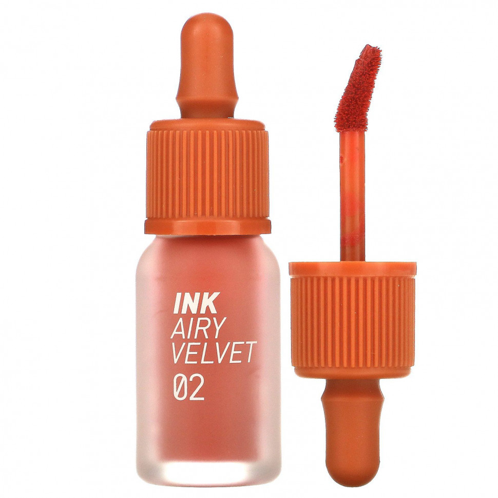  Peripera,    Ink Airy Velvet, 02 Selfie Orange Brown, 4  (0,14 )    -     , -, 