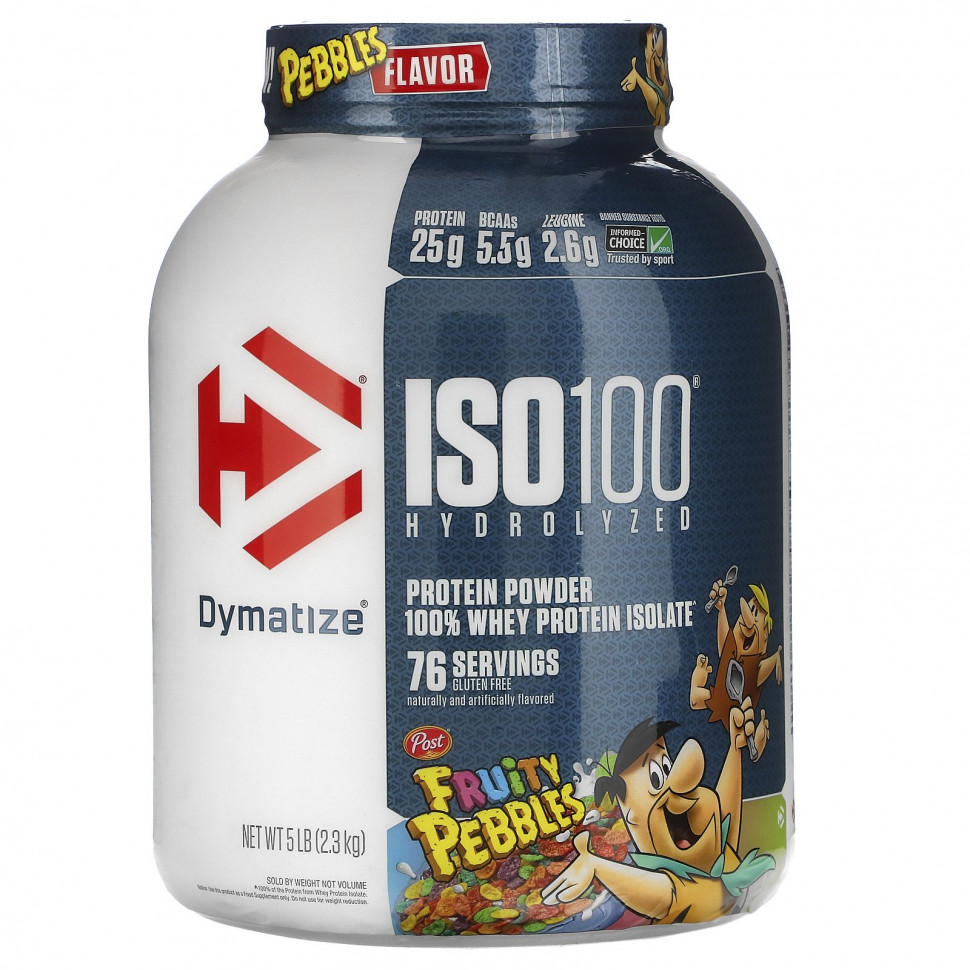  Dymatize Nutrition, ISO100,  100%   ,  , 2,3  (5 )    -     , -, 