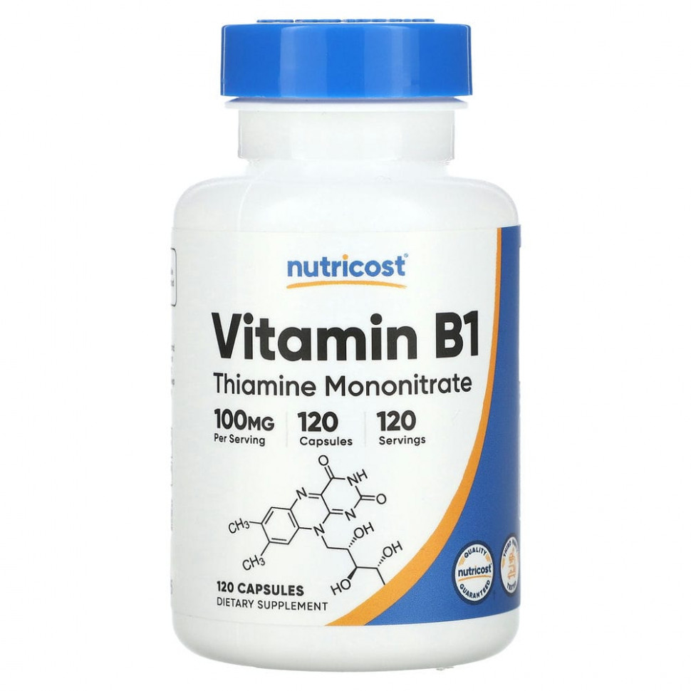  Nutricost,  B1,  , 100 , 120     -     , -, 