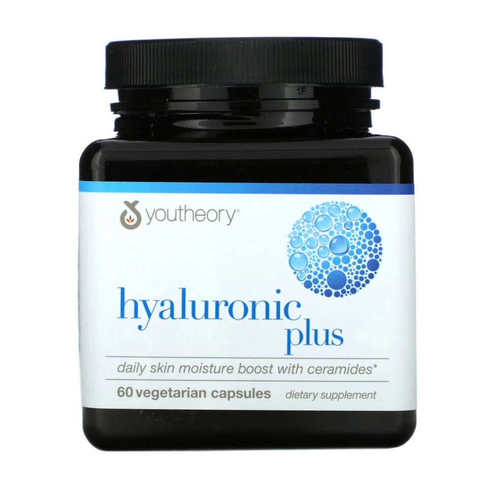  Youtheory, Hyaluronic Plus, 60      -     , -, 