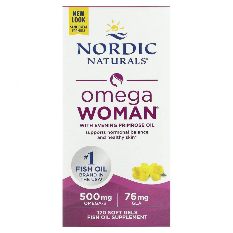  Nordic Naturals, Omega Woman,    , 120     -     , -, 