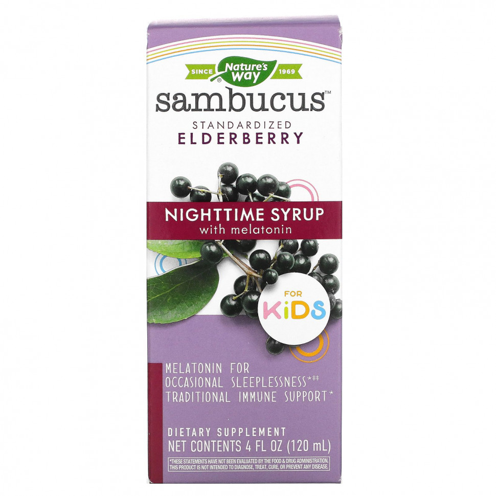  Nature's Way, Sambucus for Kids,             , 120  (4 . )    -     , -, 