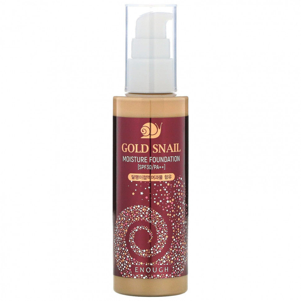  Enough, Gold Snail,  , SPF30 PA ++, # 21, 100  (3,38 . )    -     , -, 