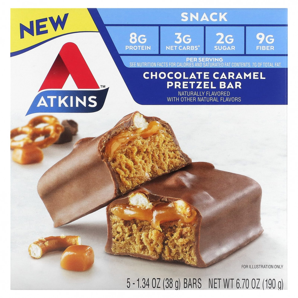  Atkins, Snack, - , 5   38  (1,34 )    -     , -, 