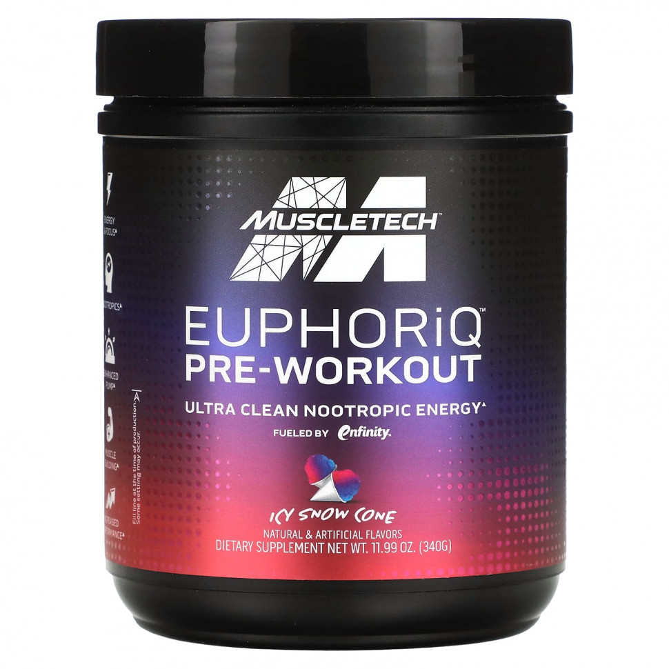  MuscleTech, EuphoriQ Pre-Workout,  , 340  (11,99 )    -     , -, 