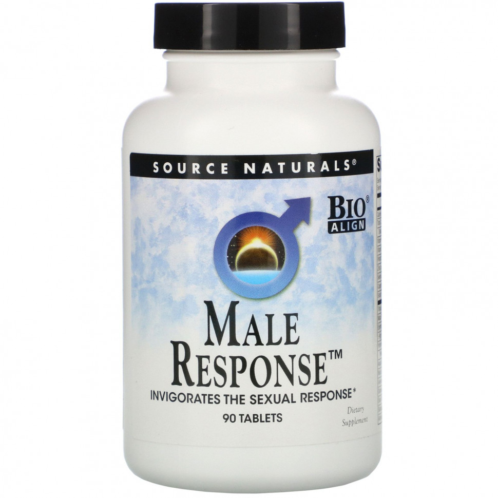  Source Naturals, Male Response, 90     -     , -, 