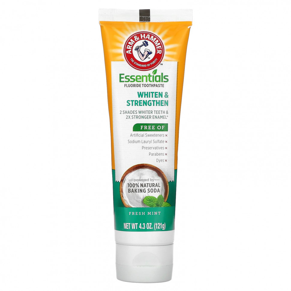  Arm & Hammer, Whiten & Strengthen,     ,  , 121  (4,3 )    -     , -, 