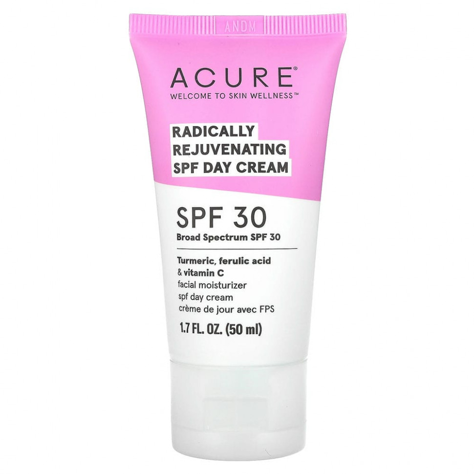  Acure, Radically Rejuvenating,  , SPF 30, 50  (1,7 . )    -     , -, 