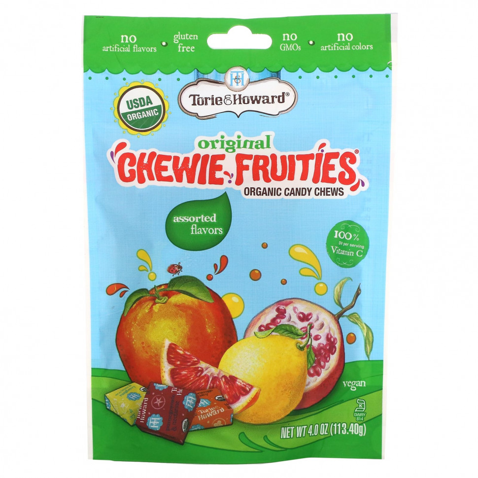  Torie & Howard, Original Chewie Fruities,   , , 113,40  (4 )    -     , -, 