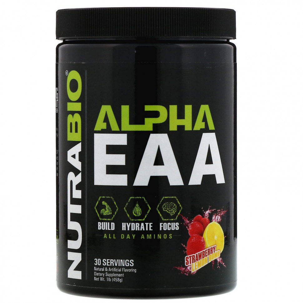  NutraBio Labs, Alpha EAA,  -,   , 458  (1 )    -     , -, 