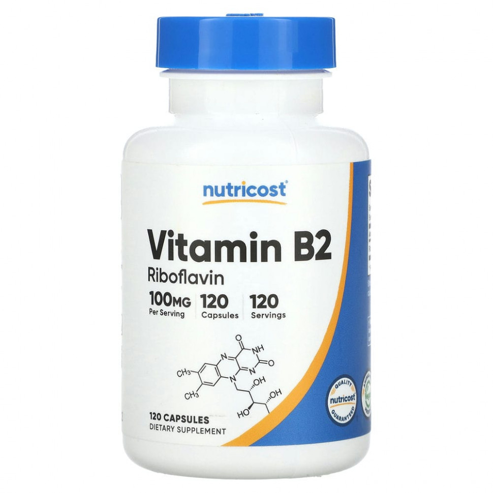  Nutricost,  B2, , 100 , 120     -     , -, 