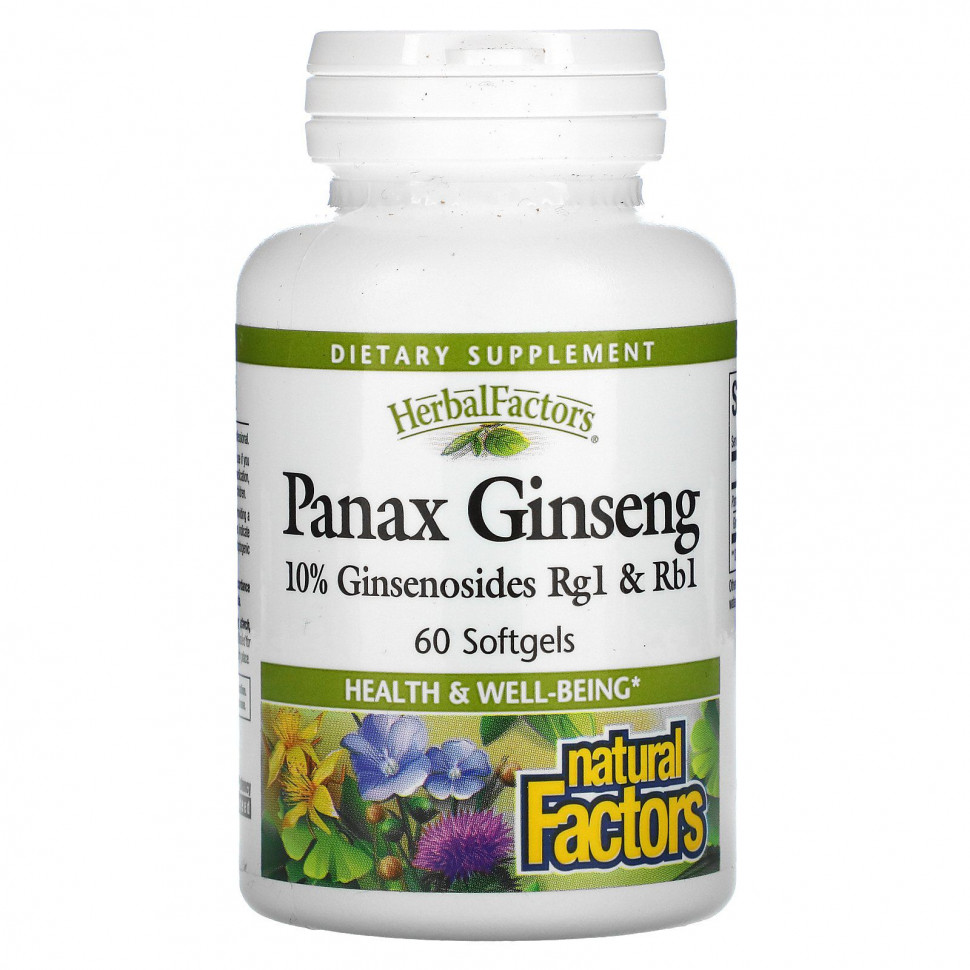  Natural Factors,   (Panax ginseng), 30      -     , -, 