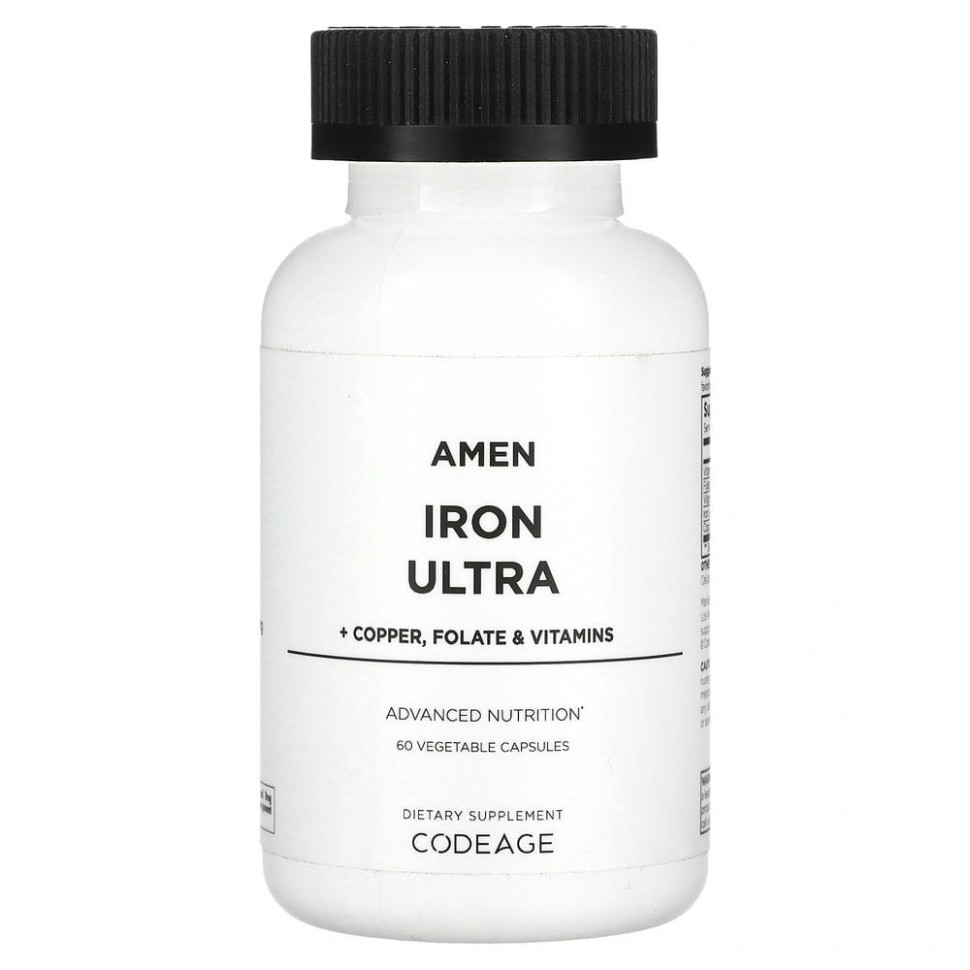  Codeage, Amen, Iron Ultra, 60      -     , -, 