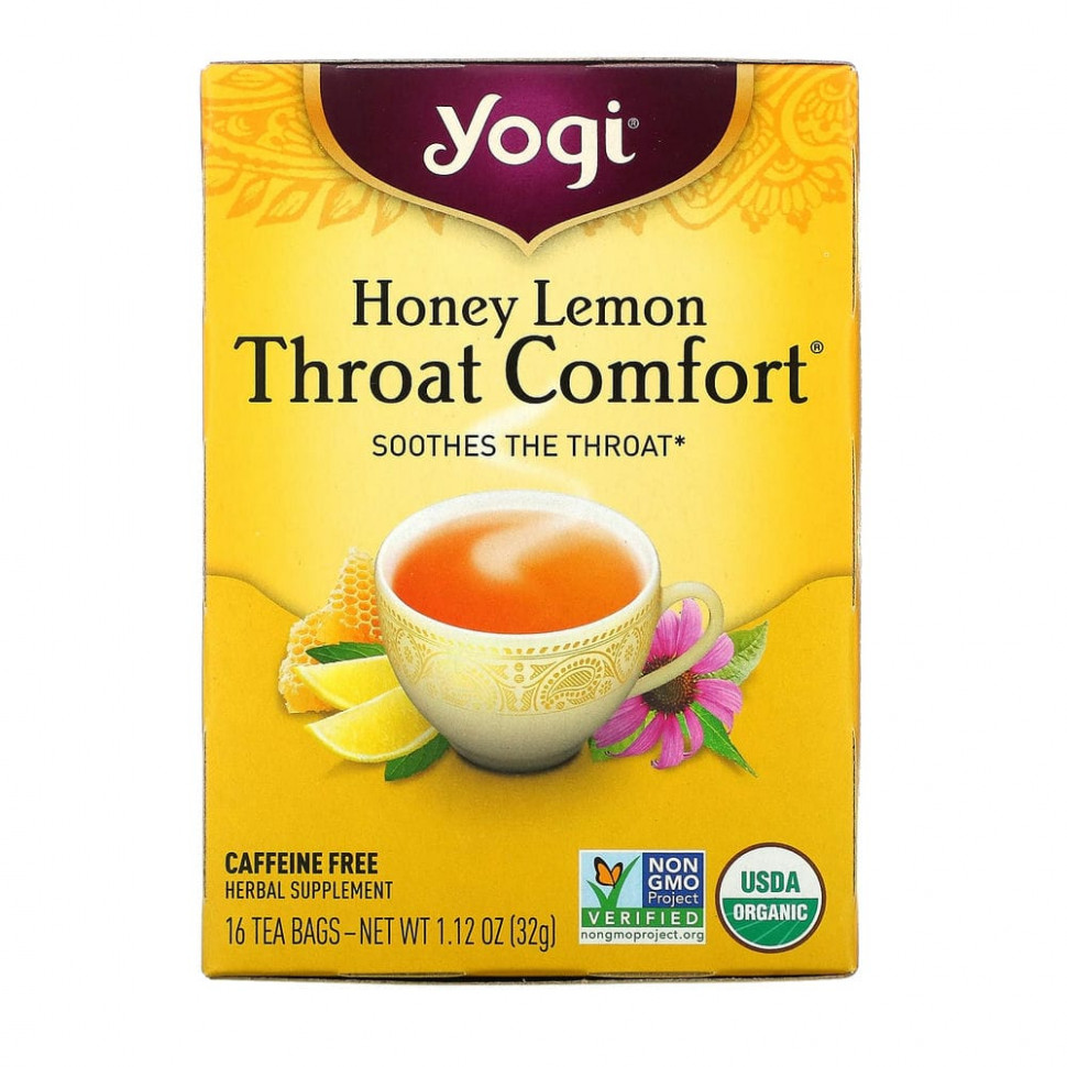  Yogi Tea, , Throat Comfort,     ,  , 16  , 1.12  (32 )    -     , -, 