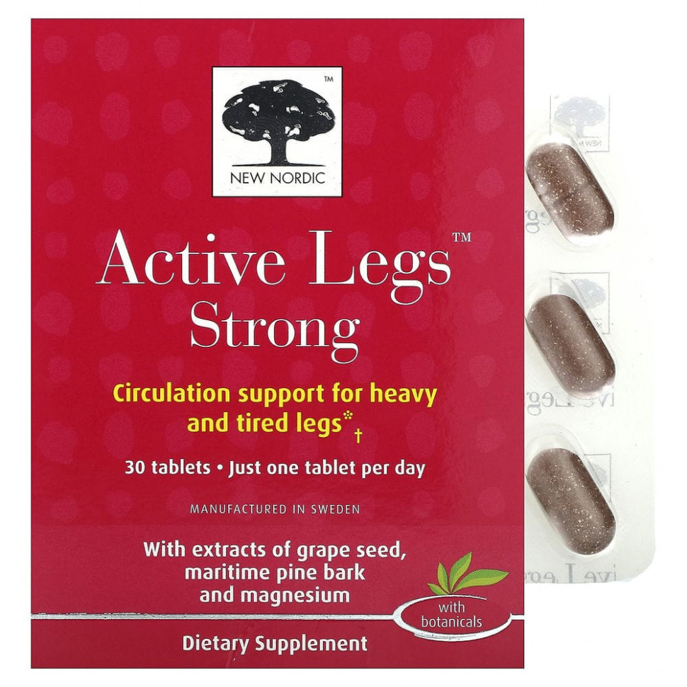  New Nordic US Inc, Active Legs Strong, 30     -     , -, 