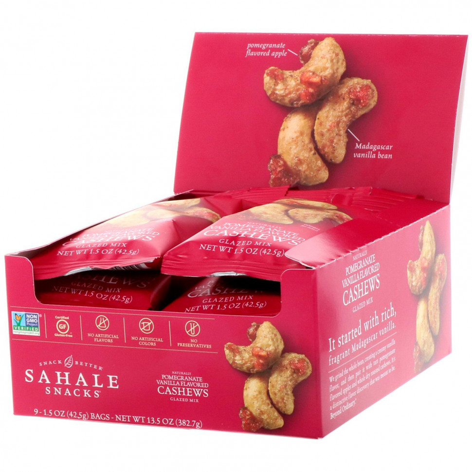  Sahale Snacks,  ,    + , 9   1,5  (42,5 )    -     , -, 