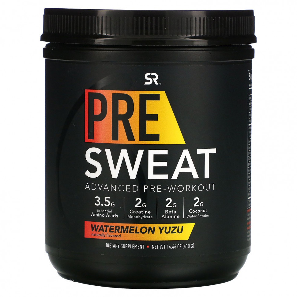  Sports Research, Pre-Sweat Advanced Pre-Workout,  , 14,46  (410 )    -     , -, 