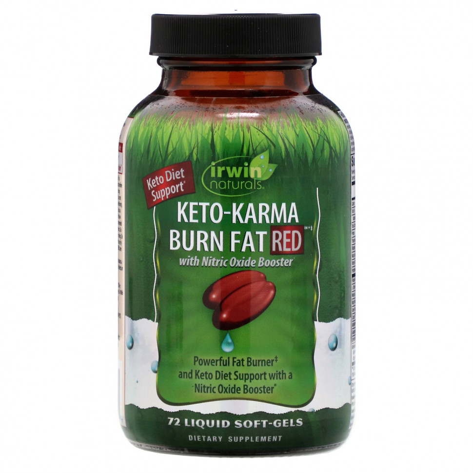  Irwin Naturals, Keto-Karma Burn Fat Red, 72      -     , -, 