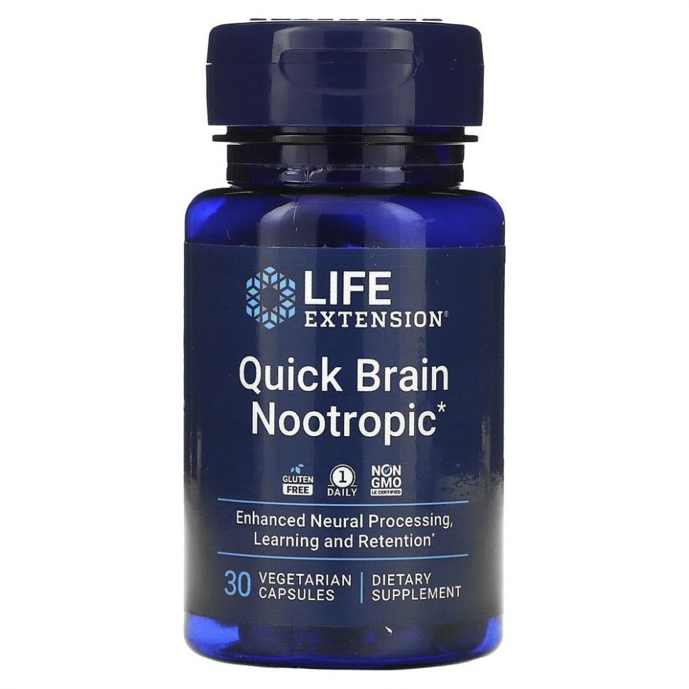  Life Extension, Quick Brain,  , 30      -     , -, 