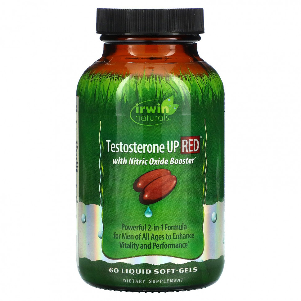  Irwin Naturals, Testosterone UP RED     , 60      -     , -, 