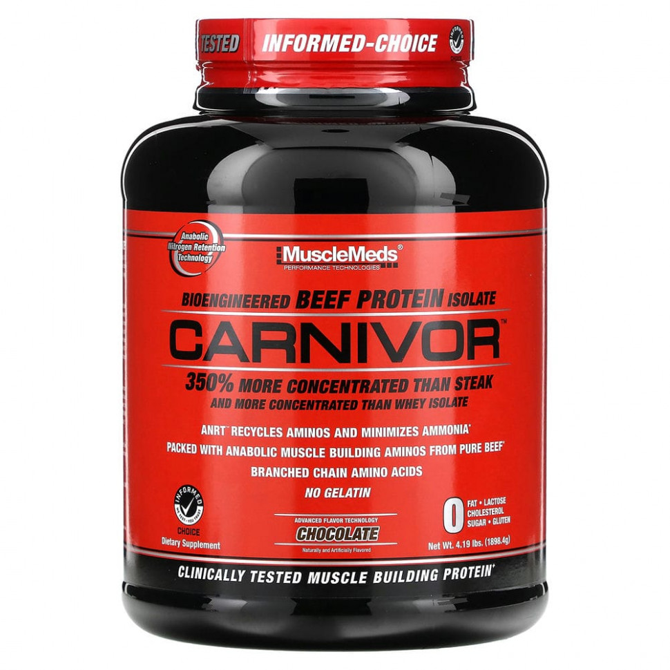  MuscleMeds, Carnivor,    , , 1898,4  (4,19 )    -     , -, 