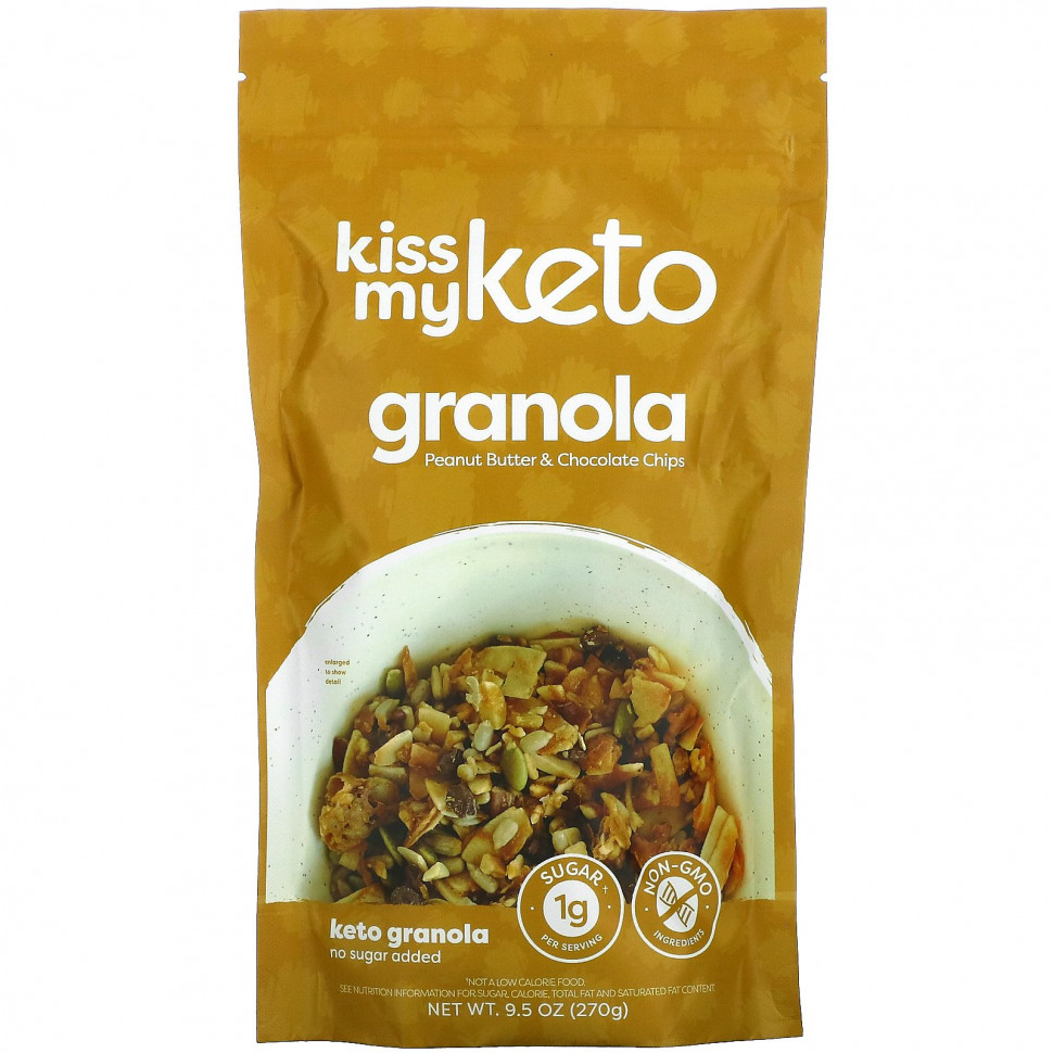  Kiss My Keto, Keto Granola,     , 270  (9,5 )    -     , -, 