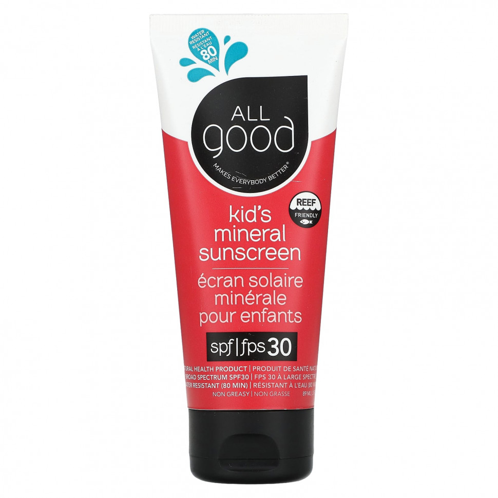  All Good Products,     , SPF 30, 89  (3 . )    -     , -, 