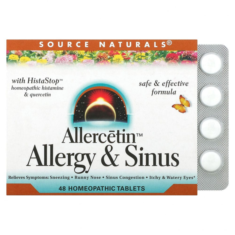  Source Naturals, Allercetin,      , 48     -     , -, 