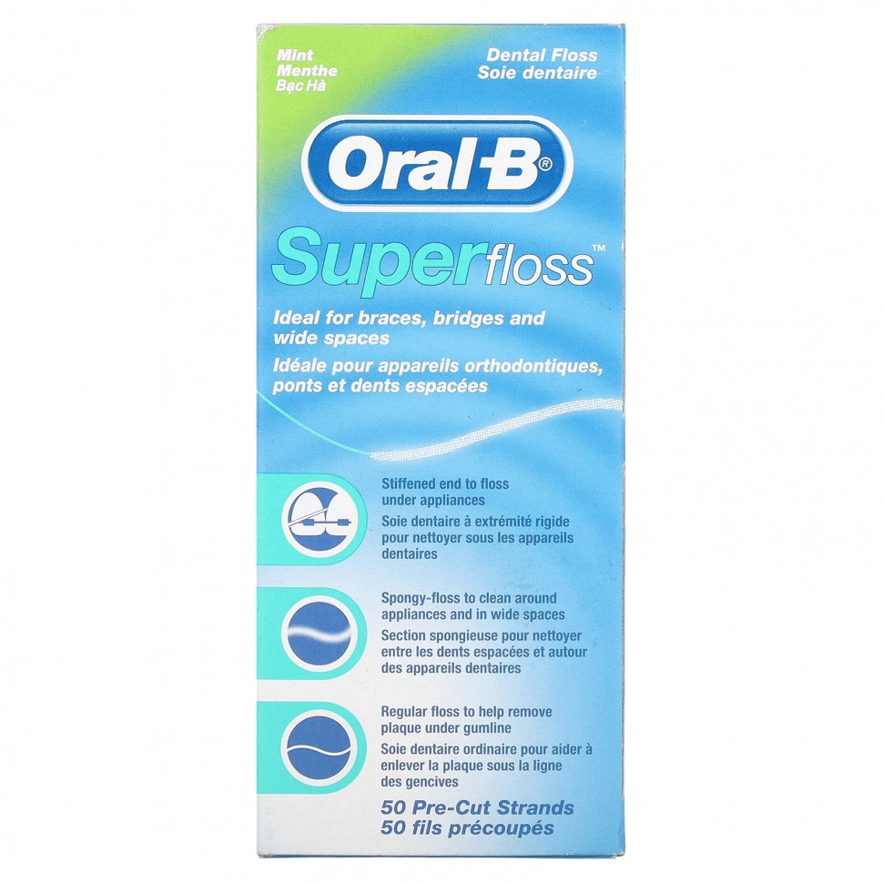  Oral-B, Super Floss, , 50       -     , -, 