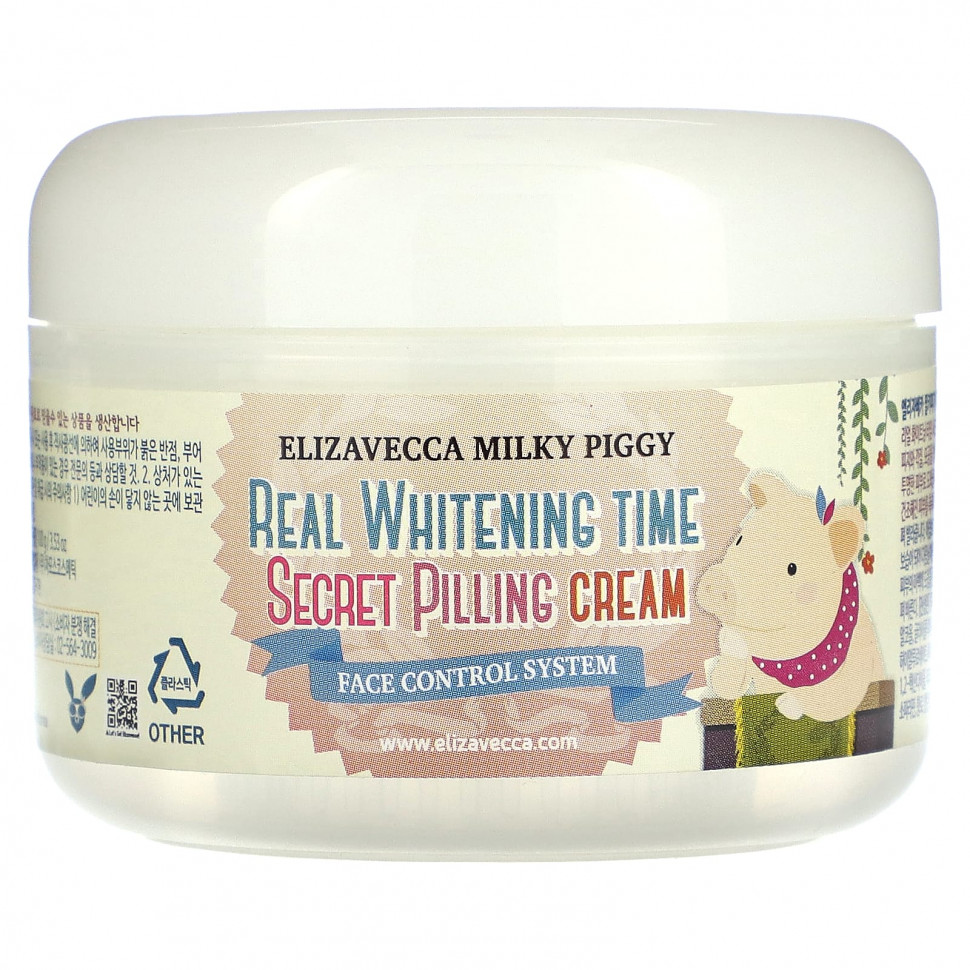  Elizavecca, Milky Piggy, Secret Pilling Cream,     , 100  (3,53 )    -     , -, 