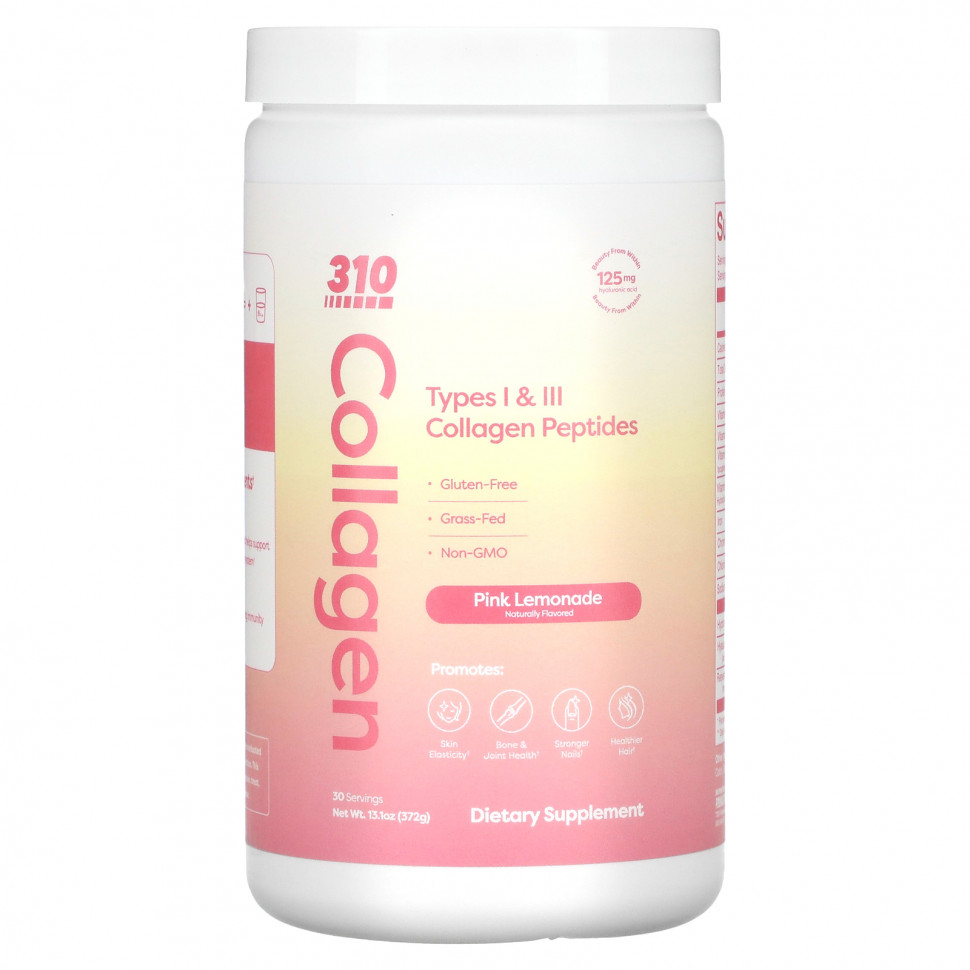  310 Nutrition, Collagen,    I  III,  , 372  (13,1 )    -     , -, 