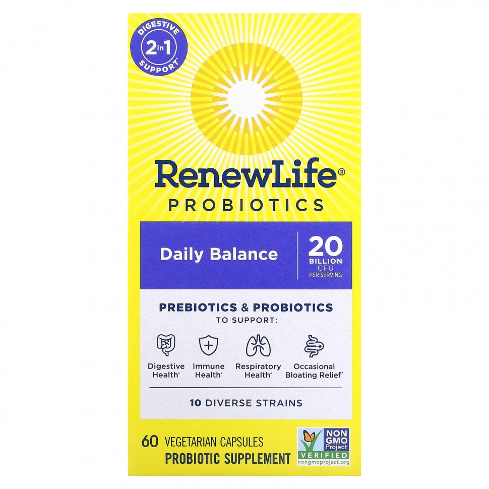  Renew Life, , Daily Balance, 60      -     , -, 