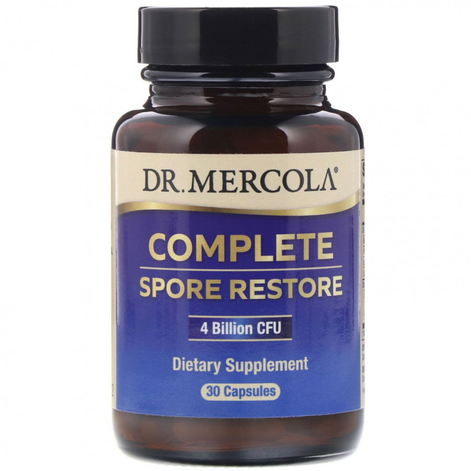  Dr. Mercola, Complete Spore Restore, 4  , 30     -     , -, 