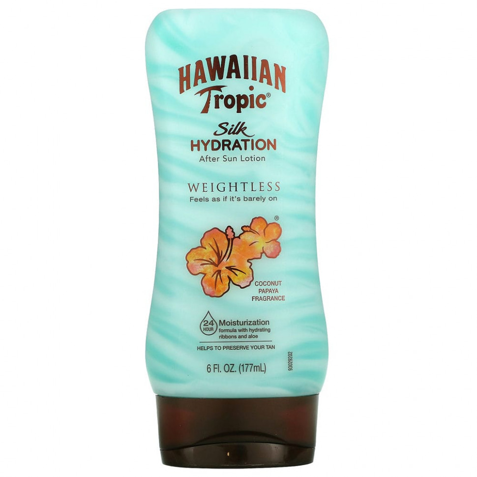 ���� Hawaiian Tropic, Silk Hydration Weightless, ��������� ����������� ������ ����� ������, ����� � ������, 177 �� (6 ����. �����)  Iherb (������) ������ ������
