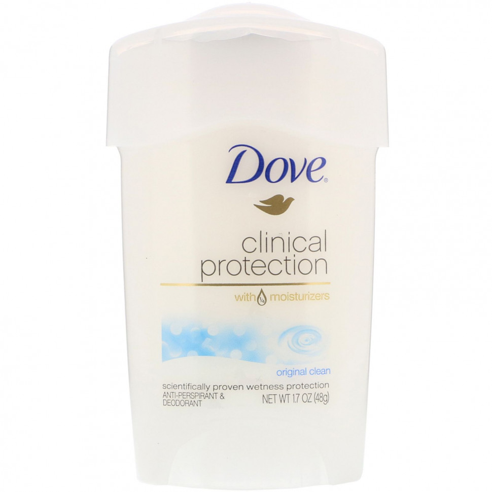  Dove, Clinical Protection, - Prescription Strength,  , 48     -     , -, 