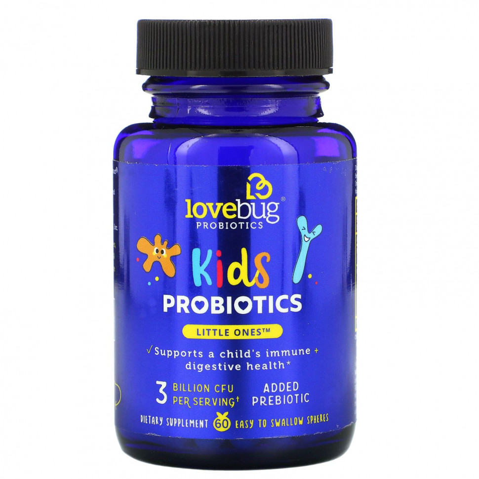  LoveBug Probiotics, Little Ones,   , 3  , 60 ,       -     , -, 