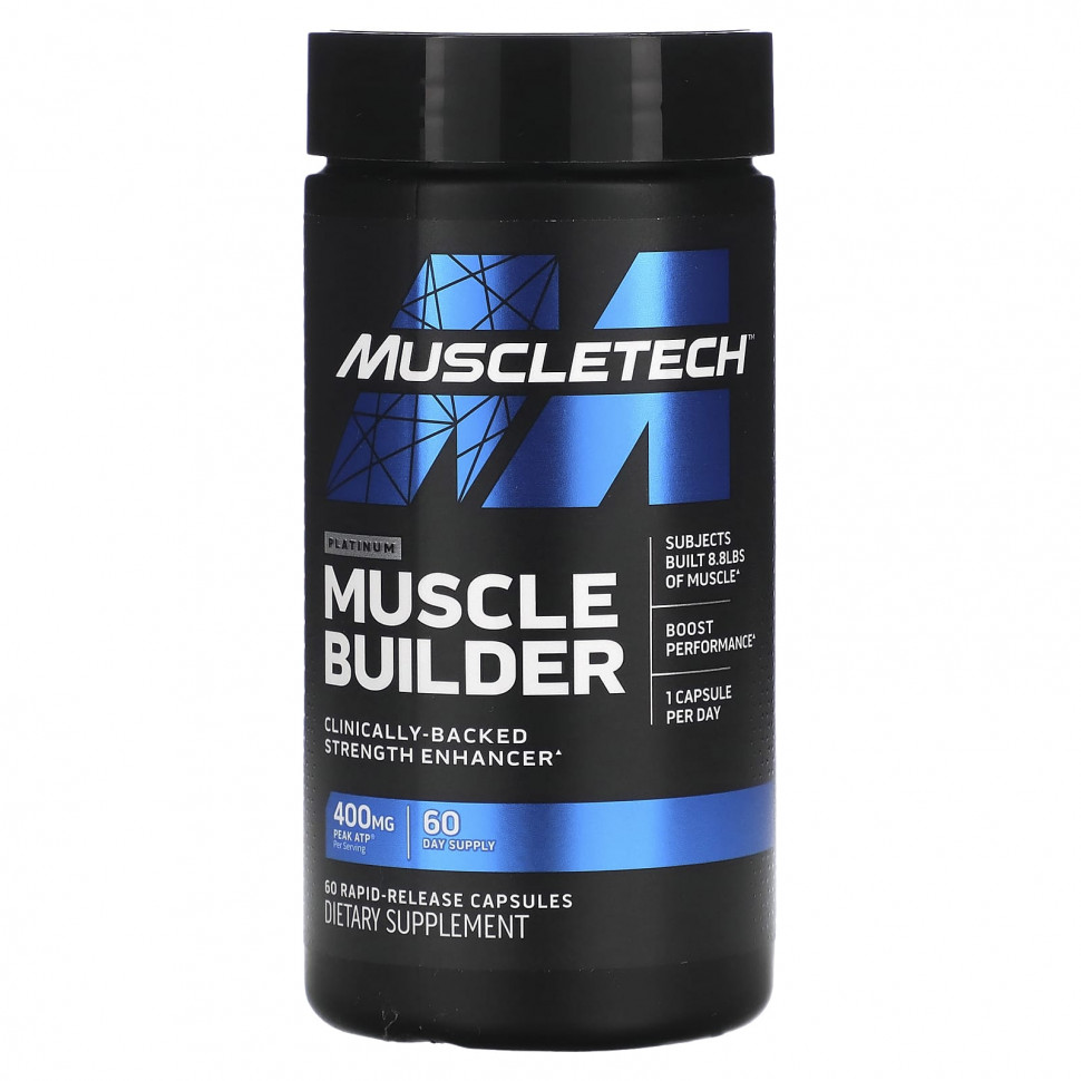  MuscleTech, Platinum Muscle Builder, 60        -     , -, 