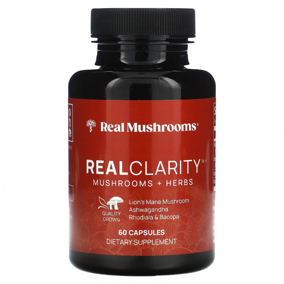  Real Mushrooms, RealClarity,   `` 60     -     , -, 