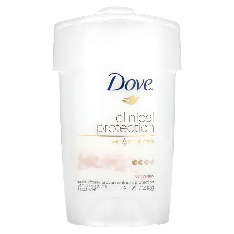  Dove, Clinical Protection, Prescription Strength, -,  , 48  (1,7 )    -     , -, 